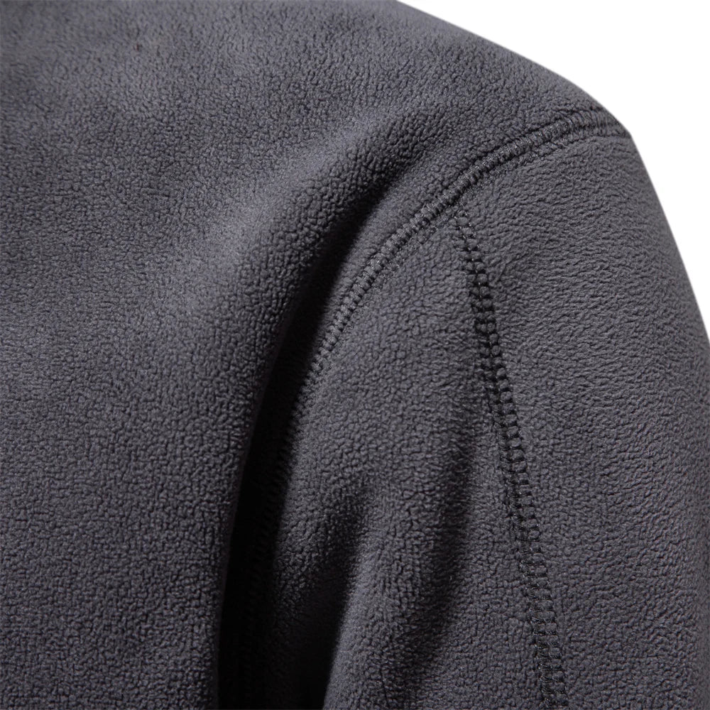 Suéter Masculino Fleece com Zíper ALBACK