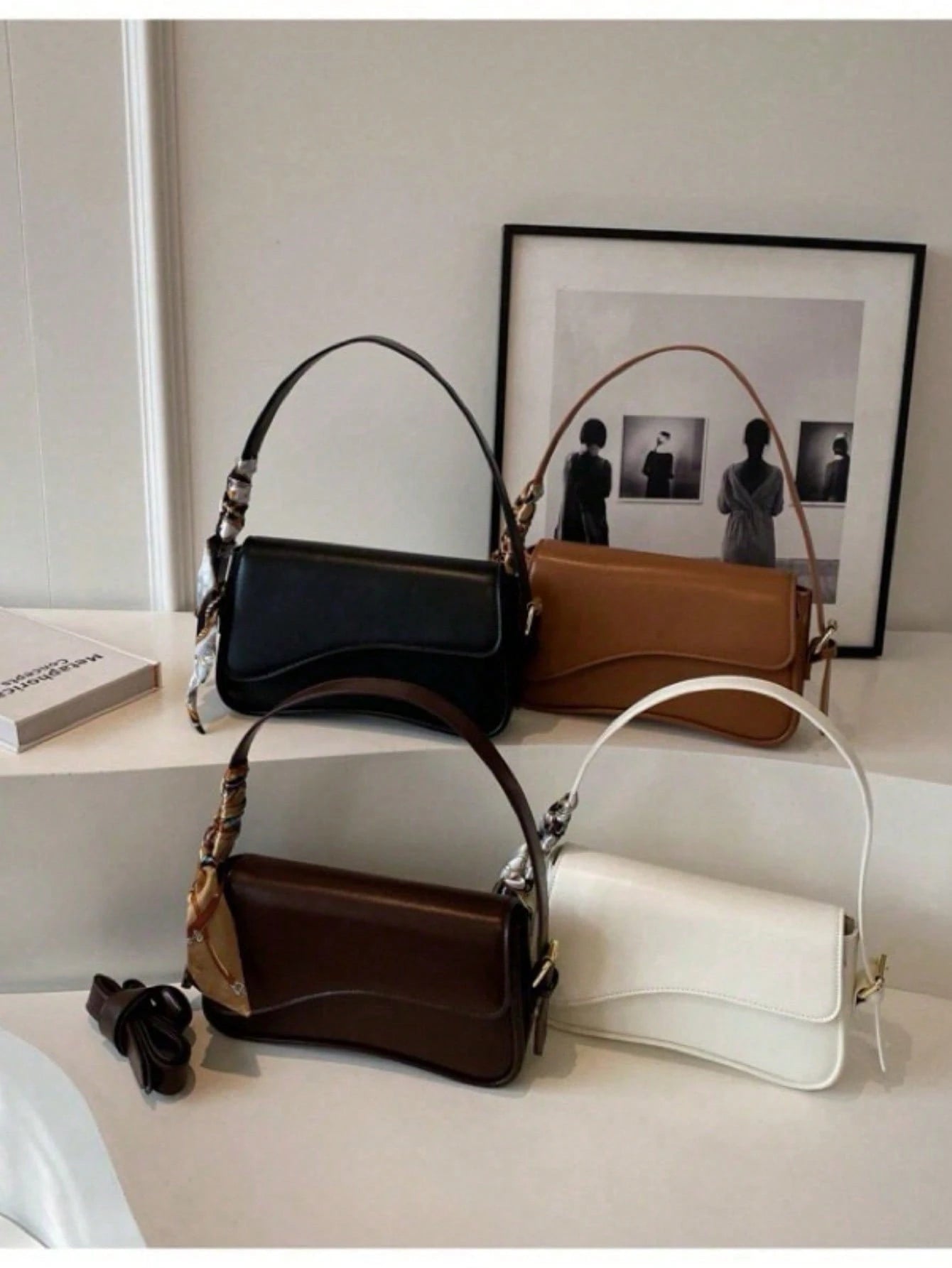 Bolsa feminina Pure Elegance Dupla cinta