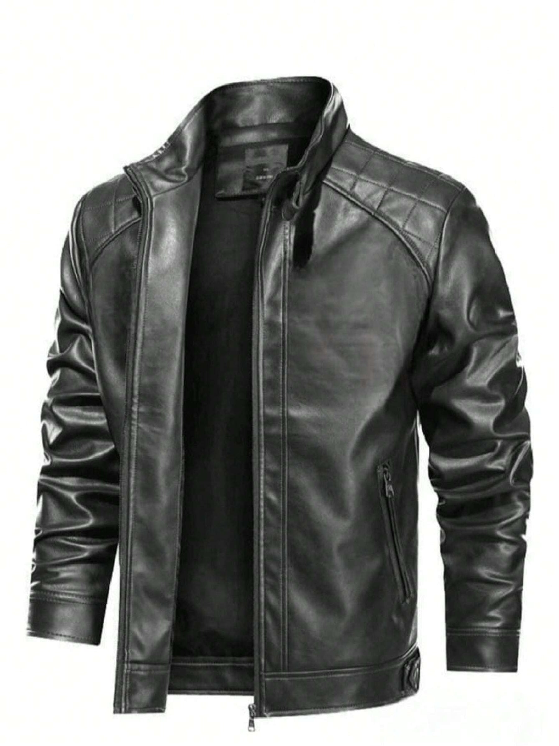 Jaqueta Masculina de Couro