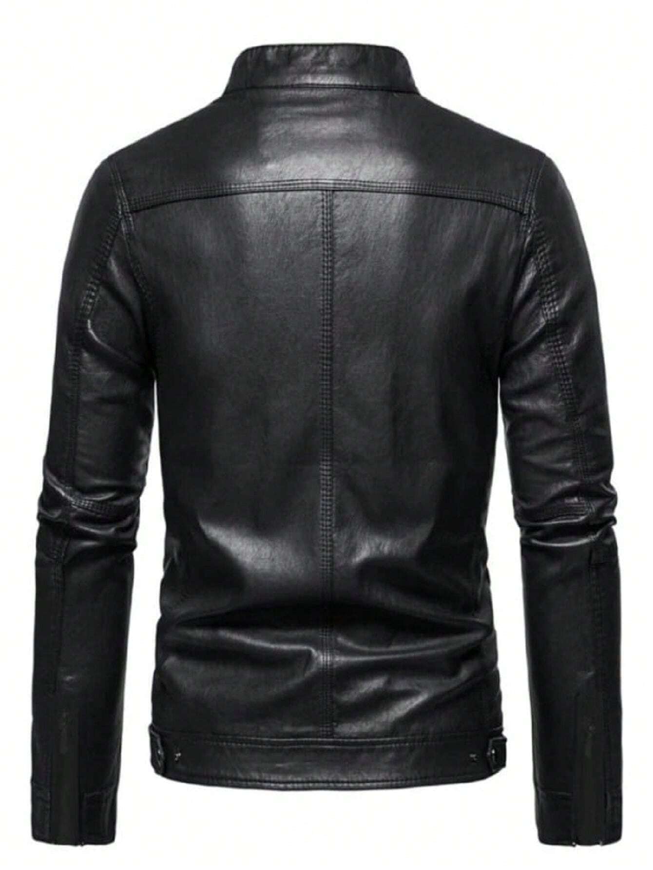 Jaqueta Masculina de Couro