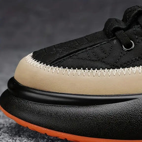 Tênis Masculino de Couro Casual Air Bounce