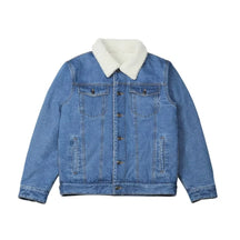 Jaqueta Masculina Jeans Forrada com Pelo ALBACK