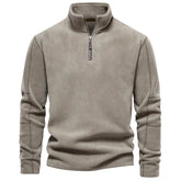 Suéter Masculino Fleece com Zíper ALBACK