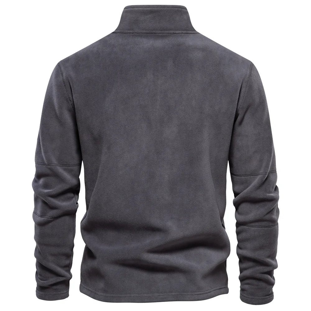 Suéter Masculino Fleece com Zíper ALBACK
