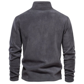 Suéter Masculino Fleece com Zíper ALBACK