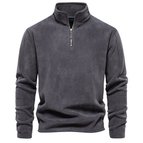 Suéter Masculino Fleece com Zíper ALBACK