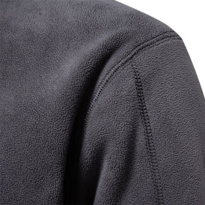 Suéter Masculino Fleece com Zíper ALBACK