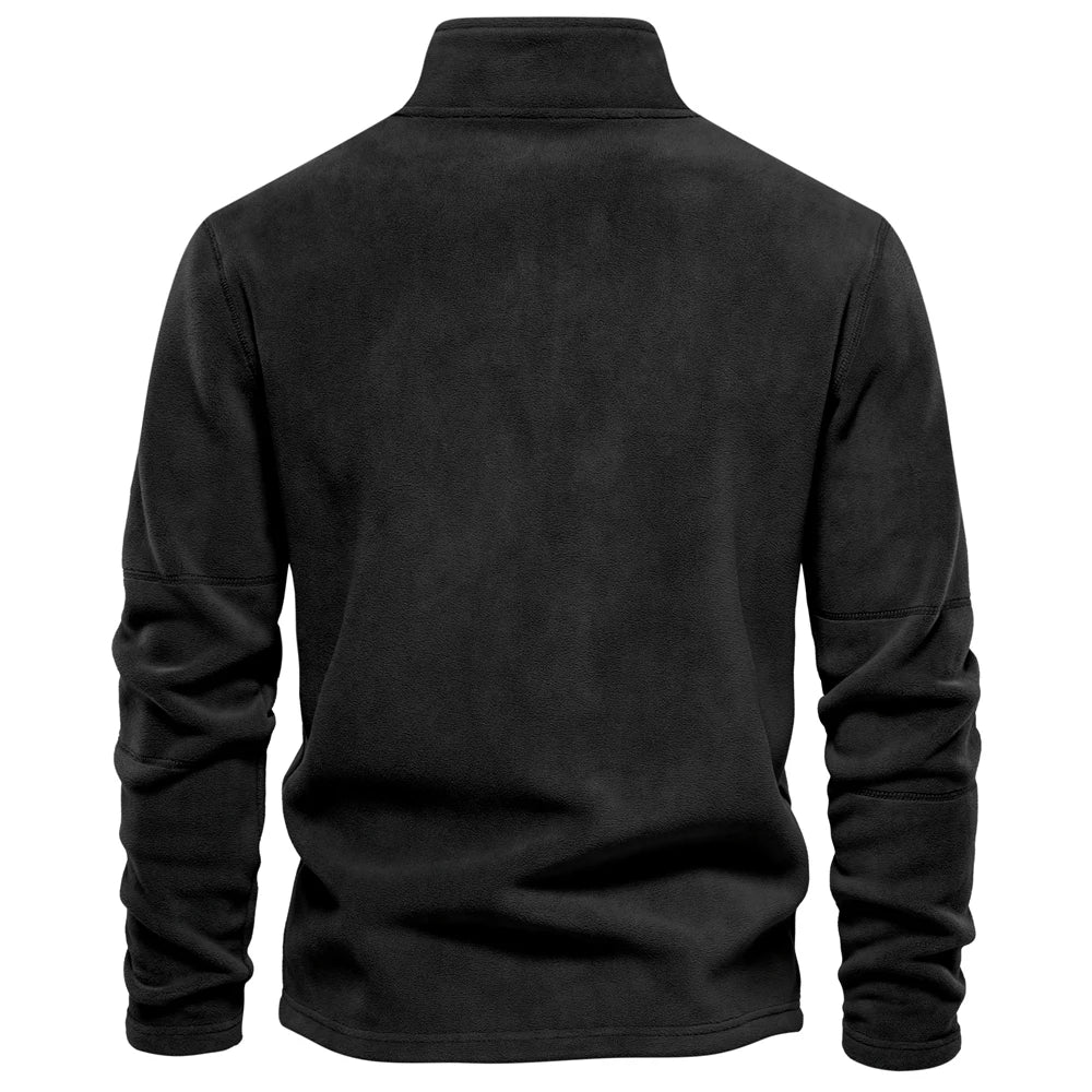 Suéter Masculino Fleece com Zíper ALBACK