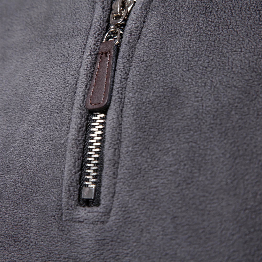 Suéter Masculino Fleece com Zíper ALBACK