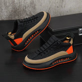 Tênis Masculino de Couro Sintético Casual Air Bounce