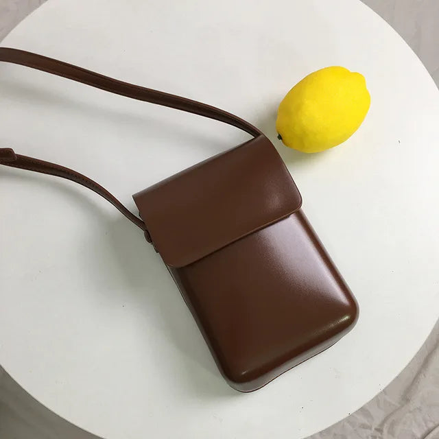 Bolsa Feminina Transversal Para Carteira e Celular