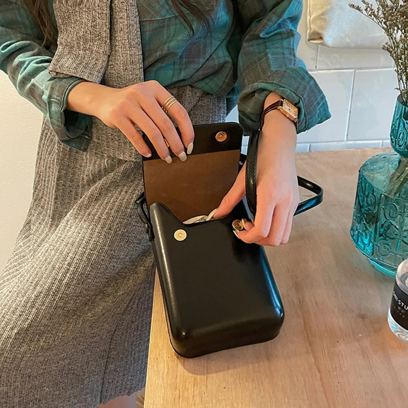 Bolsa Feminina Transversal Para Carteira e Celular
