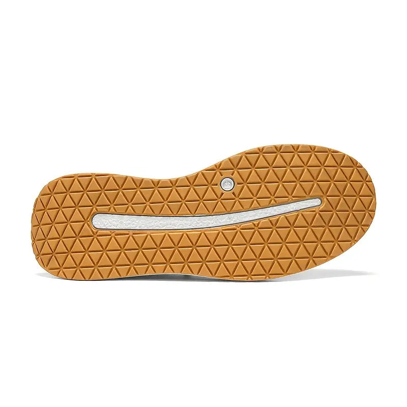 Tênis Masculino de Couro Casual Air Bounce