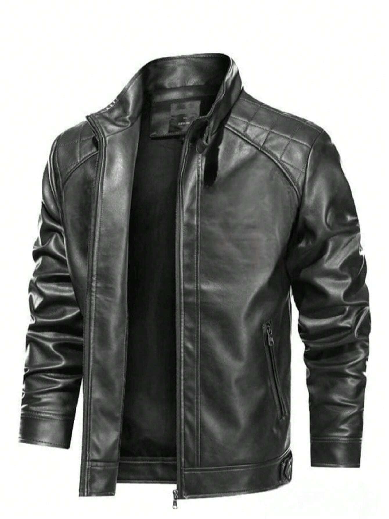 Jaqueta Masculina de Couro