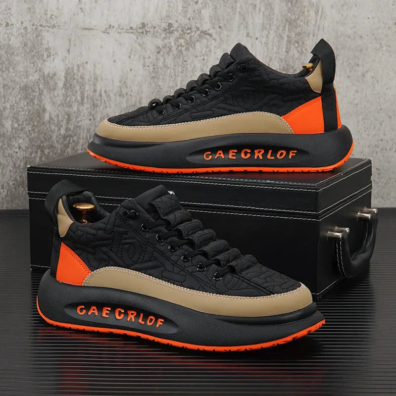 Tênis Casual de Couro Air Bounce